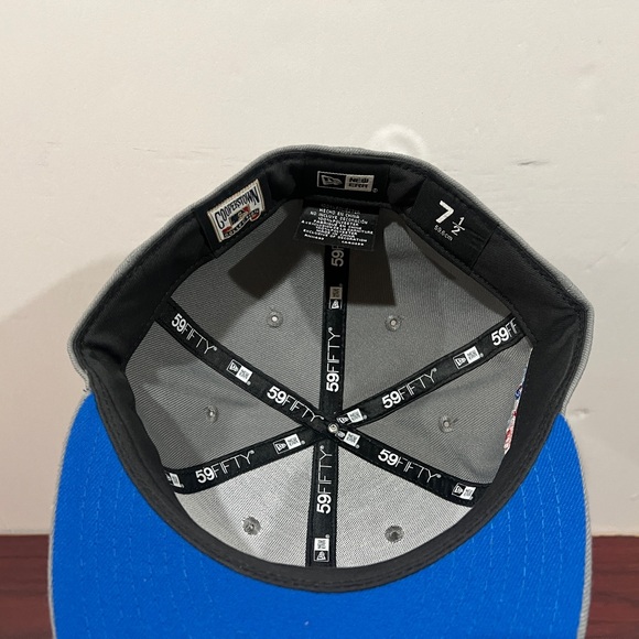 New Era, 59Fifty Fitted Hat, Oakland Athletics, Grey - Picture 7 of 10